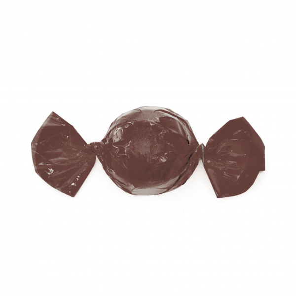 Papel Alumínio para Trufas e Bonbons Castanho