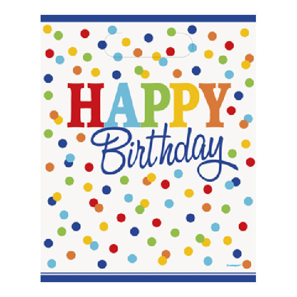 Sacos Coloridos Happy Birthday