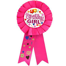 Crachá Birthday Girl