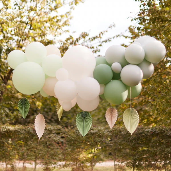 Kit Arco de Balões com Folhas