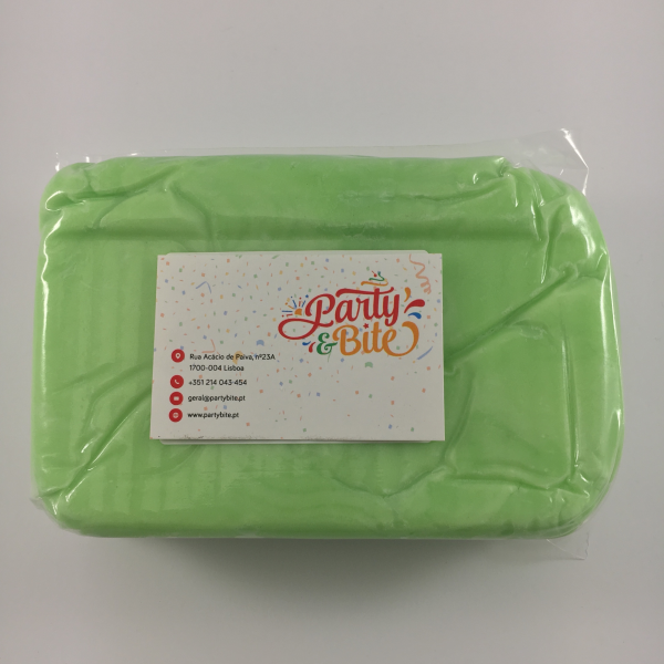 Pasta de Açúcar Verde Claro 250g