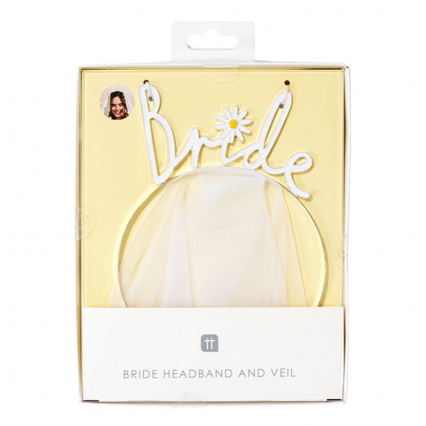 Bandolete Bride com Véu Bandolete Bride com Véu