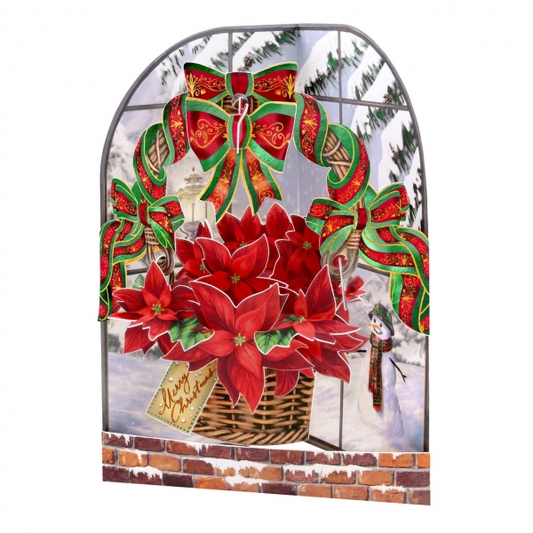 Postal 3D Flor de Natal