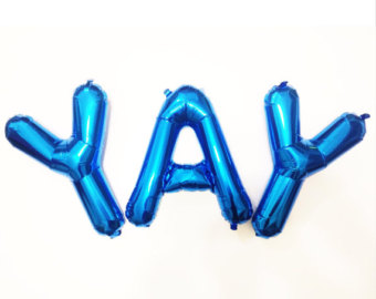 Balão Letra E Azul 16 Balão Letra E Azul 16