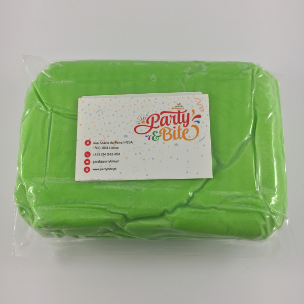 Pasta de Açúcar Verde Alface 1Kg