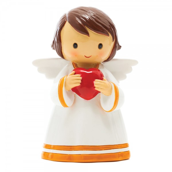 Figura Anjo Novembro Coração