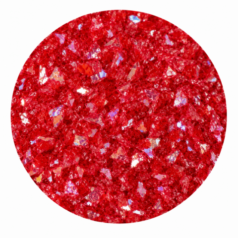 Flocos de Glitter Azuglow Sparkle Vermelho