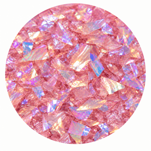 Flocos de Glitter Azuglow Sparkle Rosa