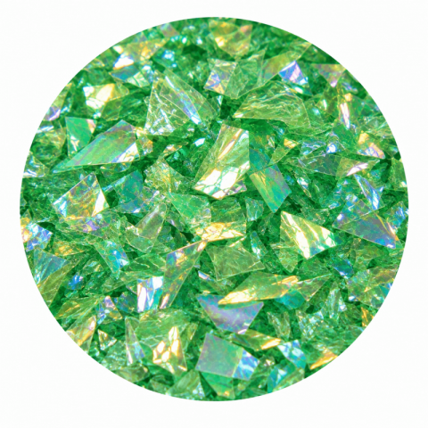 Flocos de Glitter Azuglow Sparkle Verde