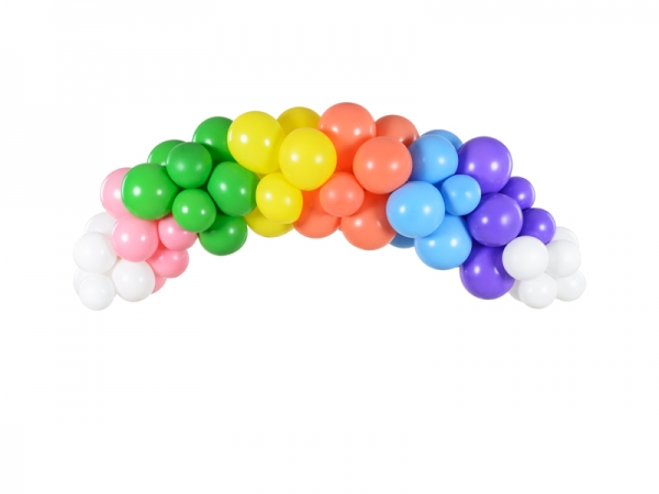Kit Grinalda de Balões Arco-Íris