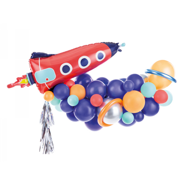 Kit Arco de Balões Espaço / Astronauta