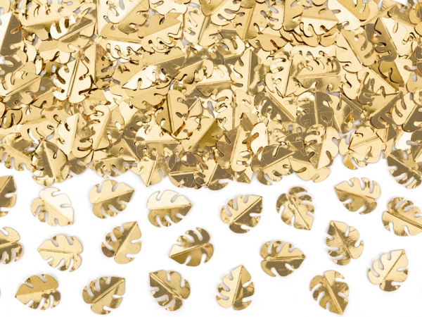 Confetti Folhas Douradas