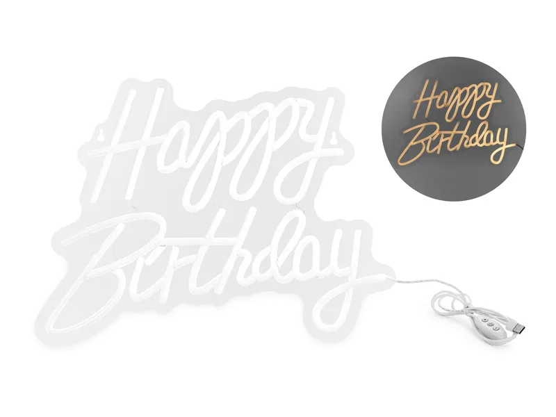 LED Neon - Happy Birthday