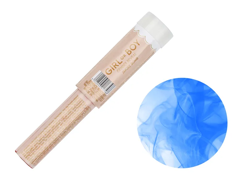 5 Bombas de Fumo Azul