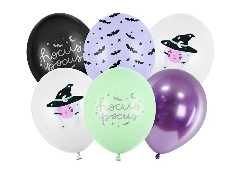 6 Balões Latex Halloween