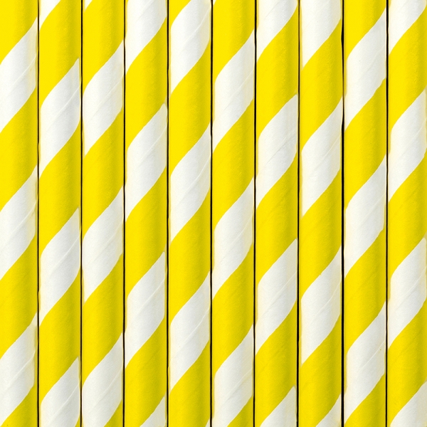 Palhinhas Riscas Amarelo