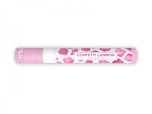 Canhão de Confetti Pétalas Rosa Canhão de Confetti Pétalas Rosa