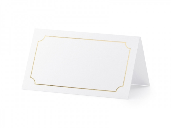 Marcadores de Mesa com Dourado Marcadores de Mesa com Dourado