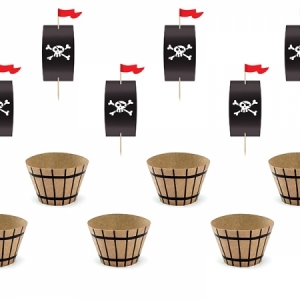 Kit para Cupcakes Piratas