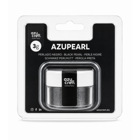Corante em Pó Azupearl Preto Pérola