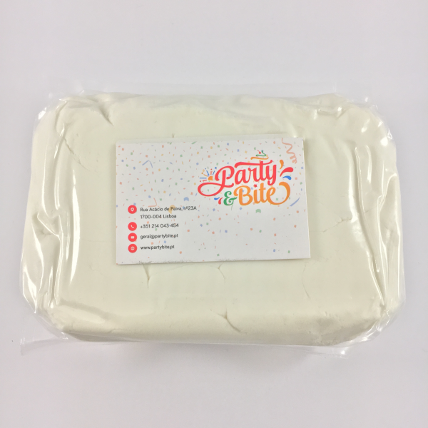 Pasta de Açúcar Branca 1Kg