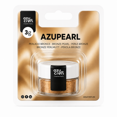 Corante em Pó Azupearl Bronze Pérola