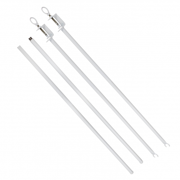 Suporte de Metal para Mesa Branco Suporte de Metal para Mesa Branco