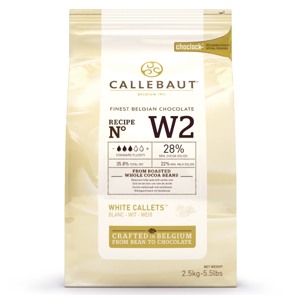 Chocolate Branco Callebaut - 2,5Kg