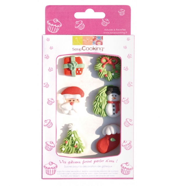 Decorações de Açúcar Natal