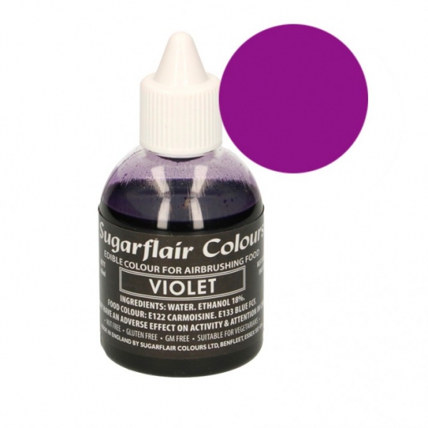 Corante para Aerógrafo 60ml Violeta