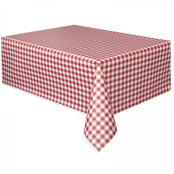 Toalha de Mesa Piquenique Vermelho