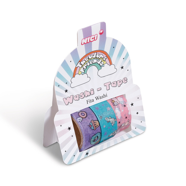 NICI Unicórnio - 3 Fitas Washi