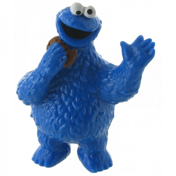 Figura Monstro das Bolachas - Rua Sésamo Figura Monstro das Bolachas - Rua Sésamo