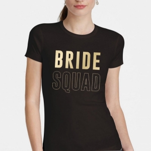 Adesivo para Tecido Bride Squad