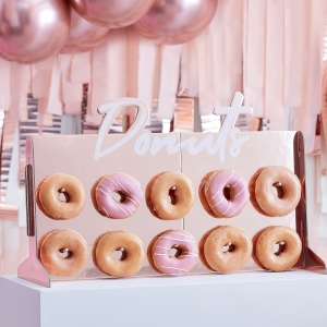 Expositor para Donuts Rose Gold