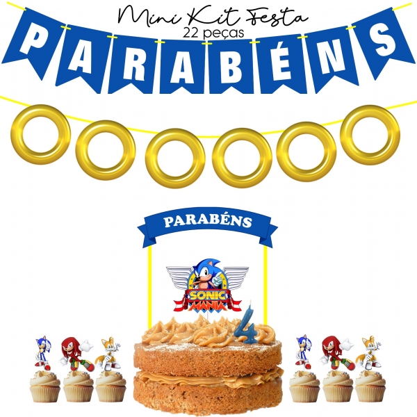 Kit de Festa Sonic