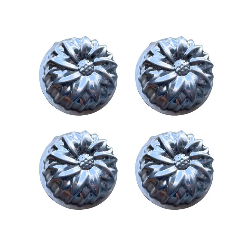 6 Mini Formas Girassol 7cm