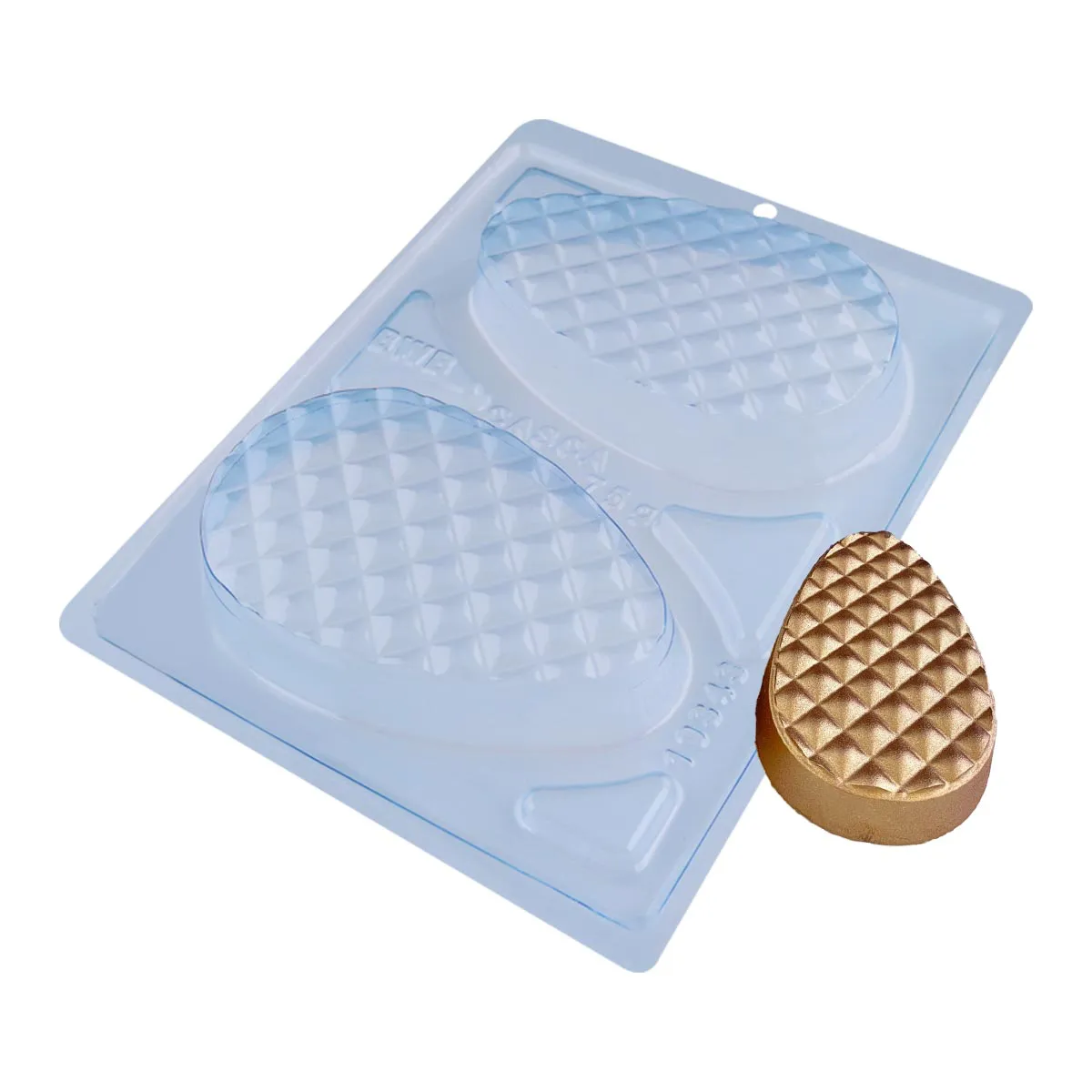 Forma Especial 3 Partes - Ovo Tablete Matelassê