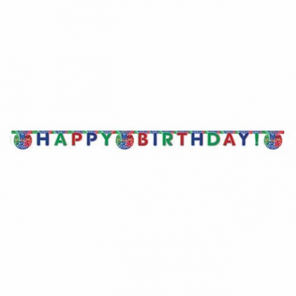 Faixa Happy Birthday PJ Masks
