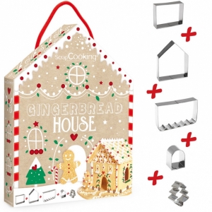 Kit Cortadores Casinha de Gengibre