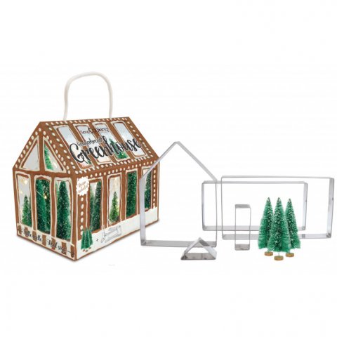 Kit Cortadores Casinha de Gengibre - Greenhouse