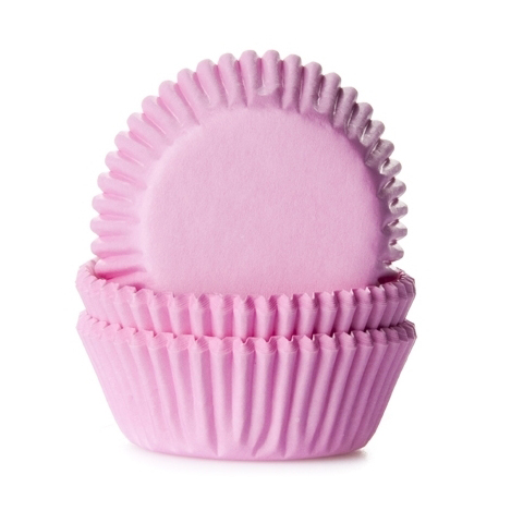 Mini Forminhas para Cupcake Rosa Claro