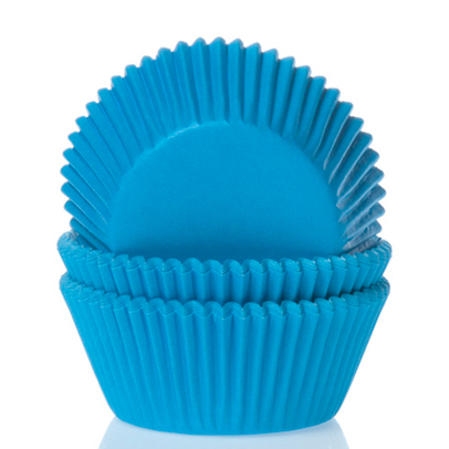 Forminhas para Mini Cupcake Azul 