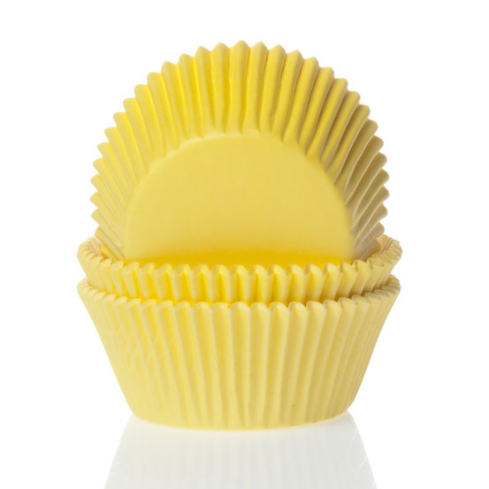 Forminhas para Mini Cupcake Amarelas