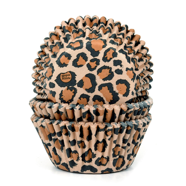 50 Formas Cupcake Leopardo