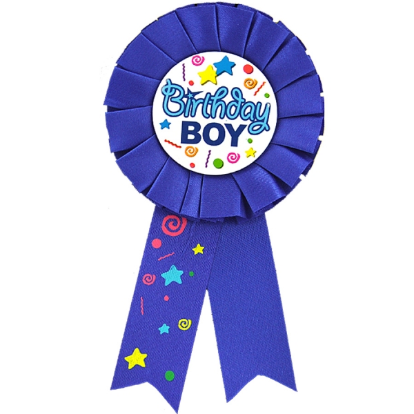 Crachá Birthday Boy