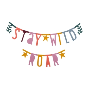 Banner Personalizável Letras Boho Chic