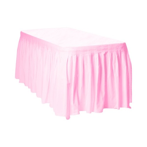 Saia de Mesa Rosa Claro