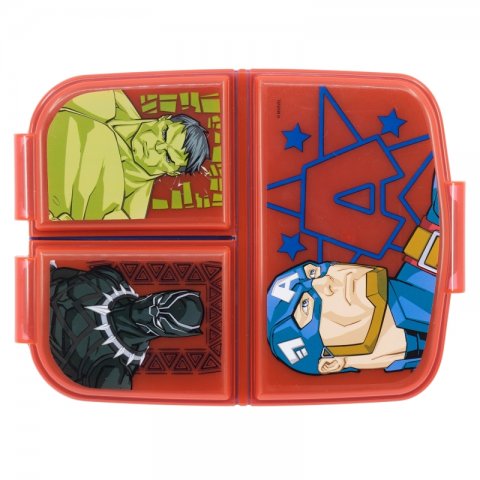 Lancheira com Compartimentos Avengers