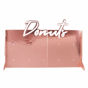 Expositor para Donuts Rose Gold